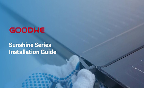 Sunshine Series Installation Guide Cover