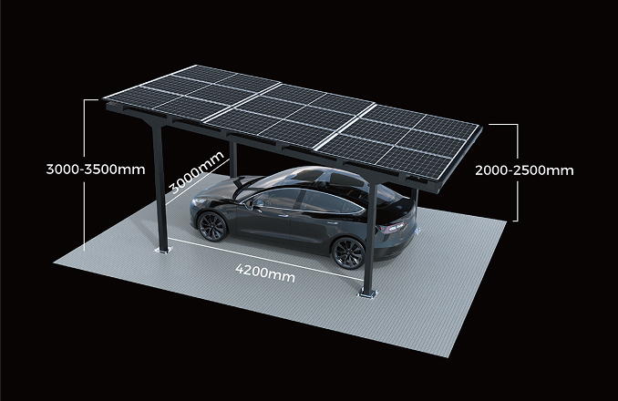 Vela Plus Carport-Single