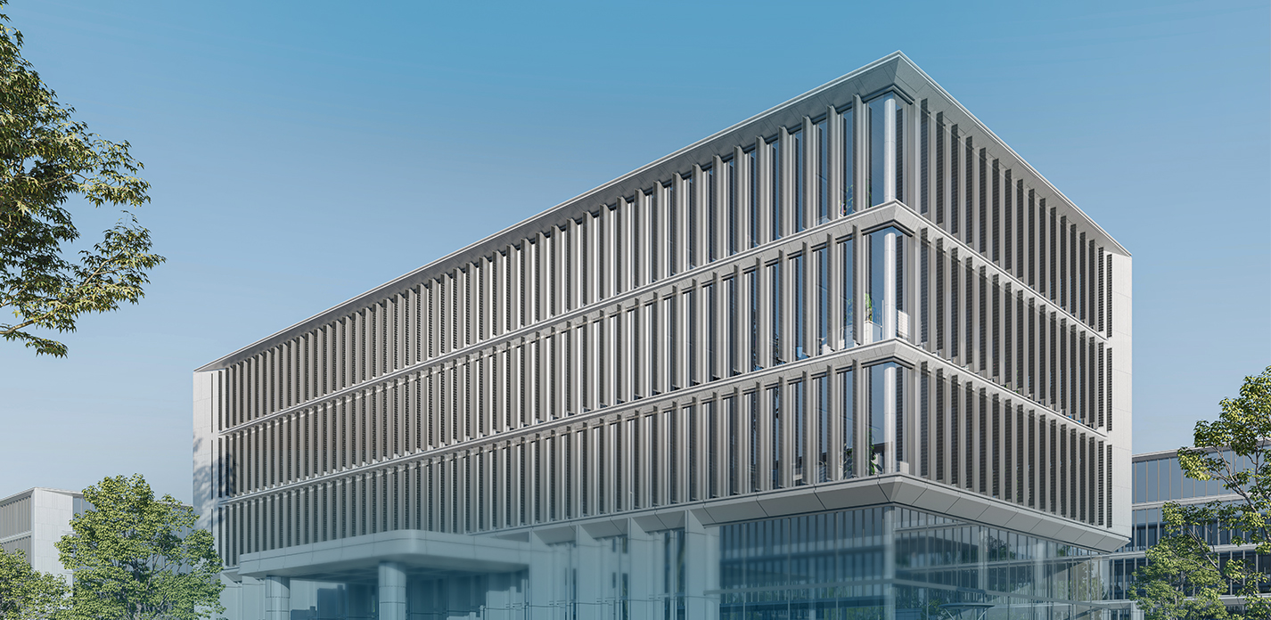 Rendering of Vertical Solar Shading