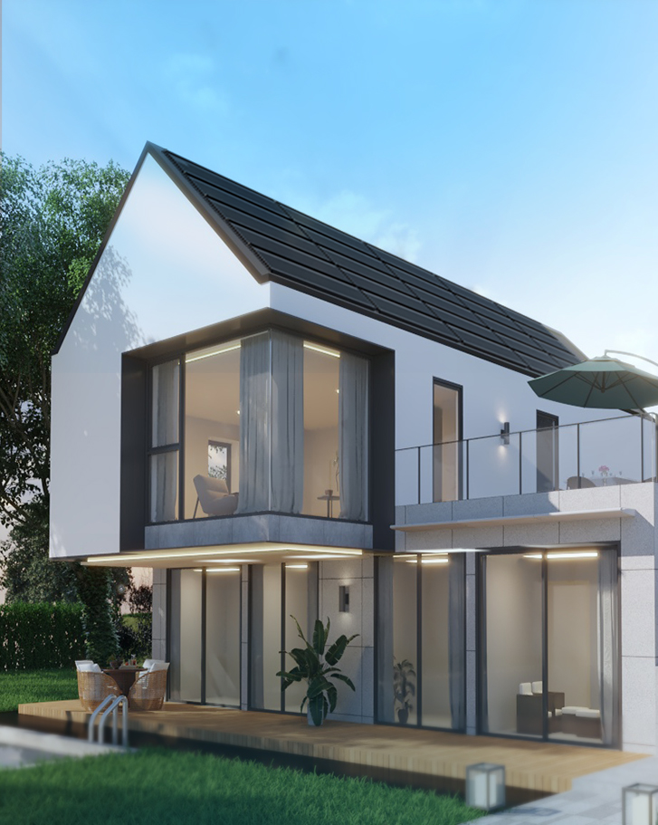 Sunshine products are used on rooftops and look very beautiful