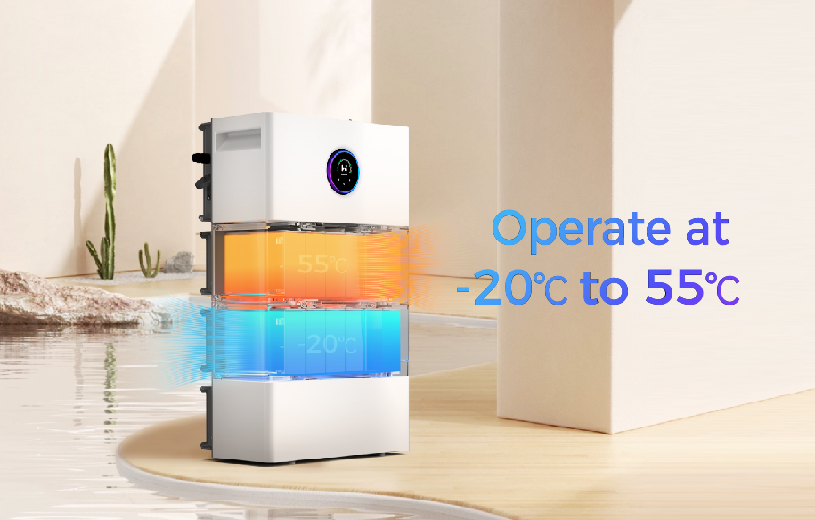 GoodWe ESA-Athena Smart APP Operate at -20℃ to 55℃