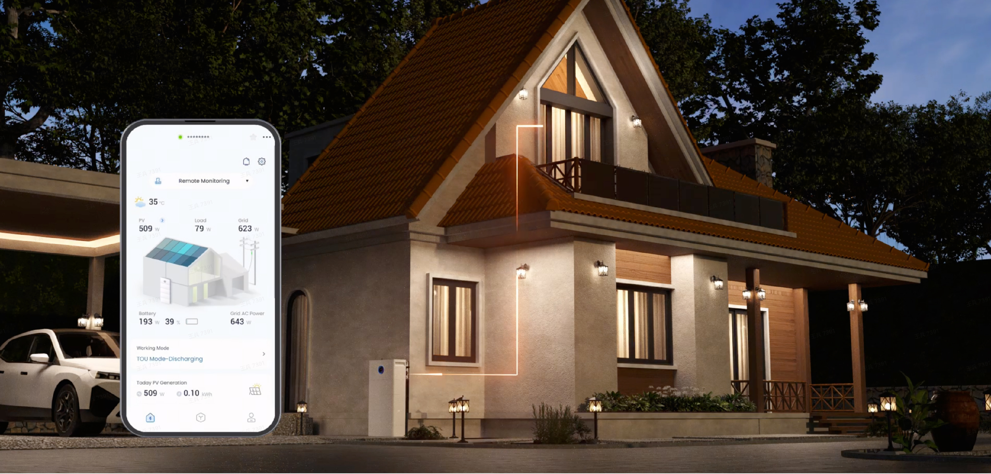 GoodWe ESA-Athena provides 24/7 protection for your family.