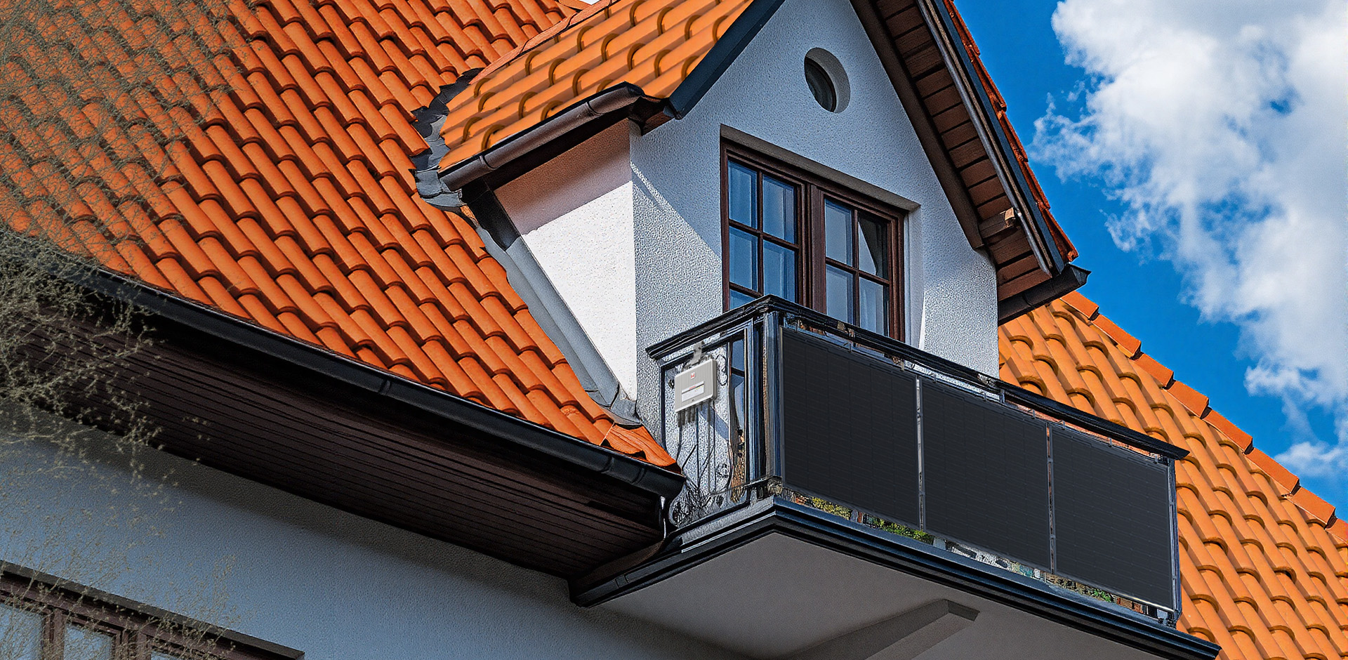 Suncake products are used on house balconies