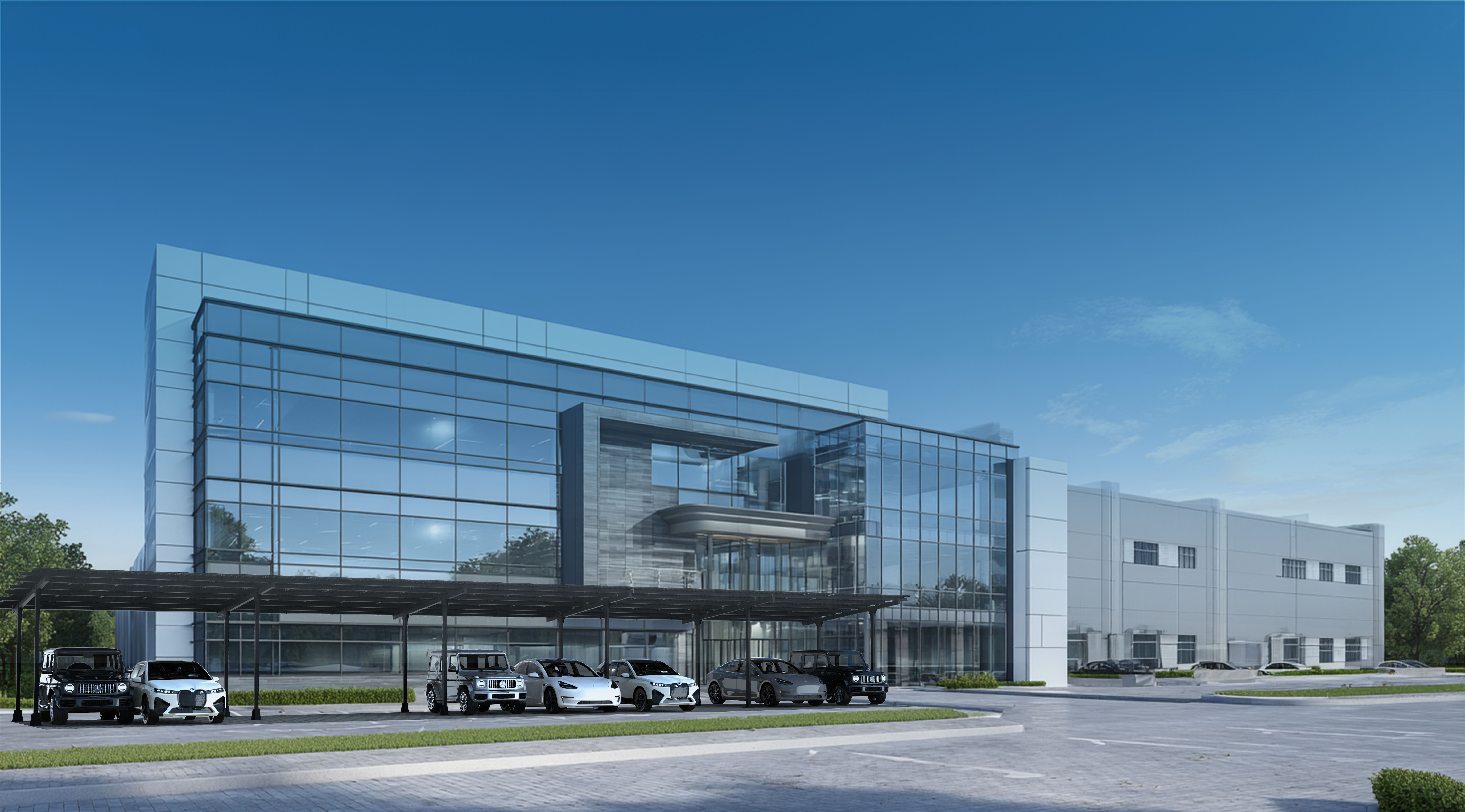 C&I Light Steel Solar Carport