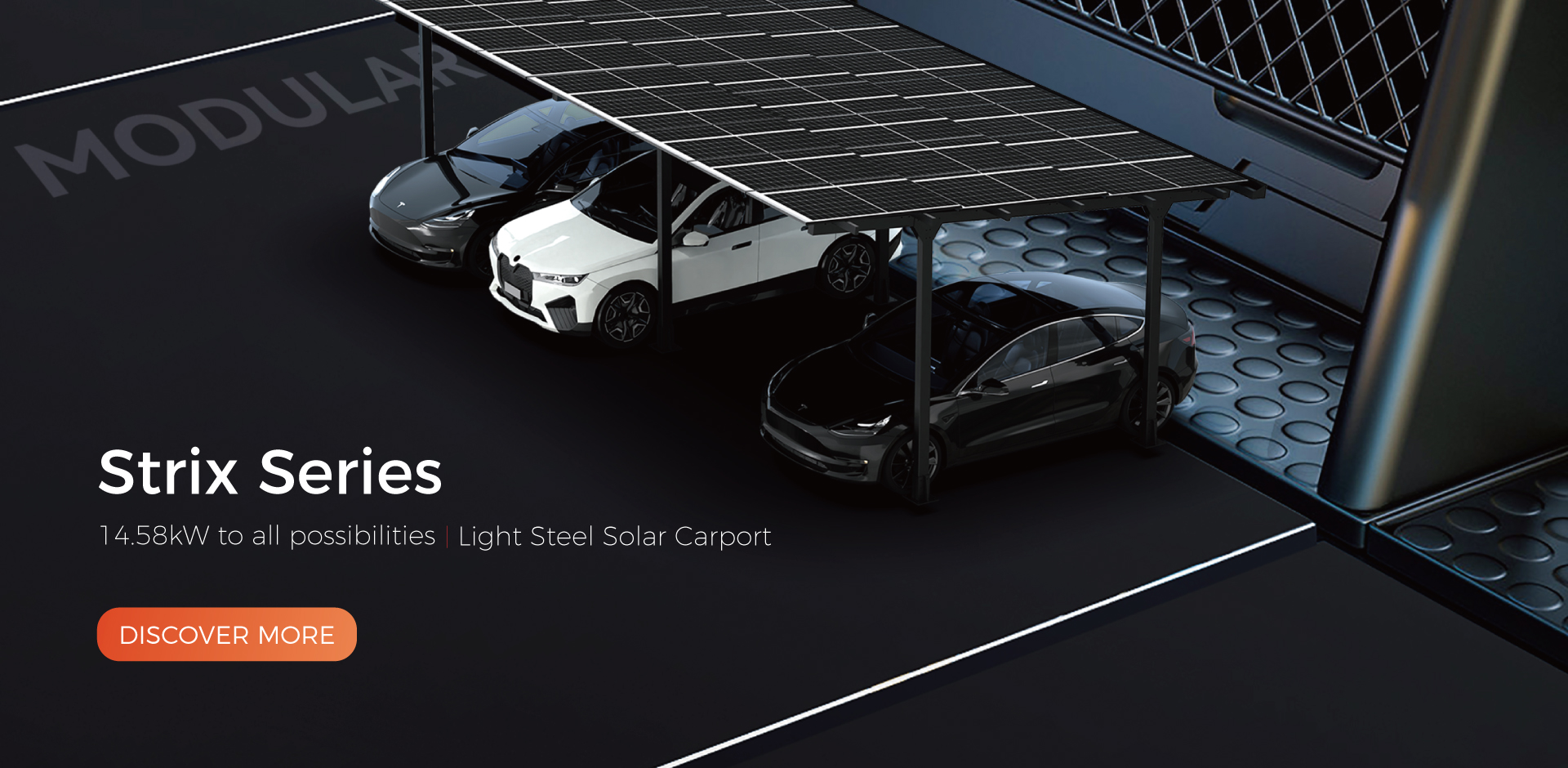 The Strix series of photovoltaic carports has been launched