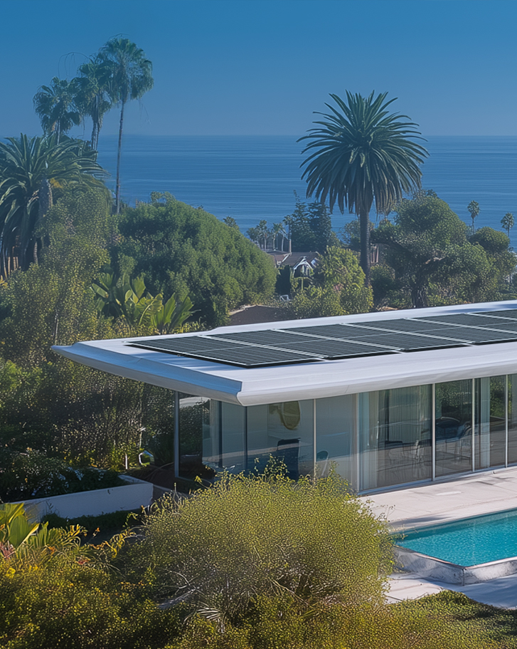 A villa by the sea has started using Galaxy products.